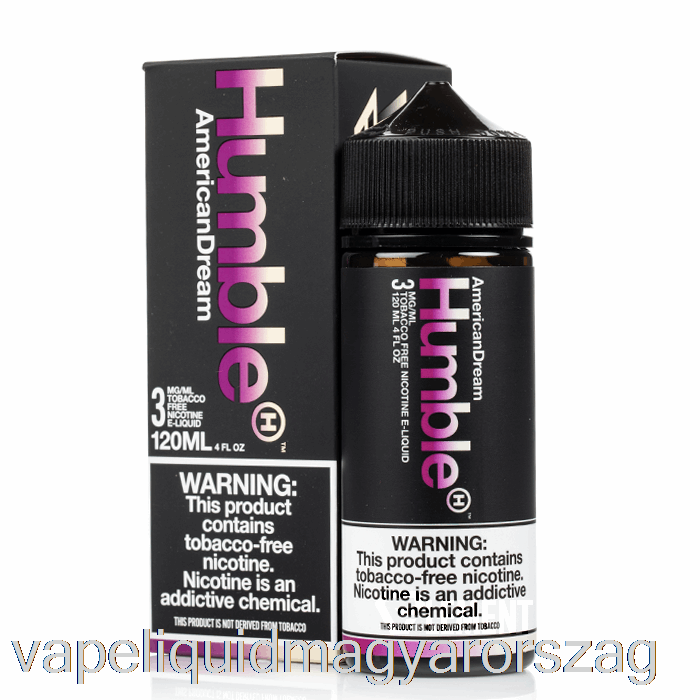 American Dream - Humble Juice Co. - 120 Ml 6 Mg-os Vape Toll